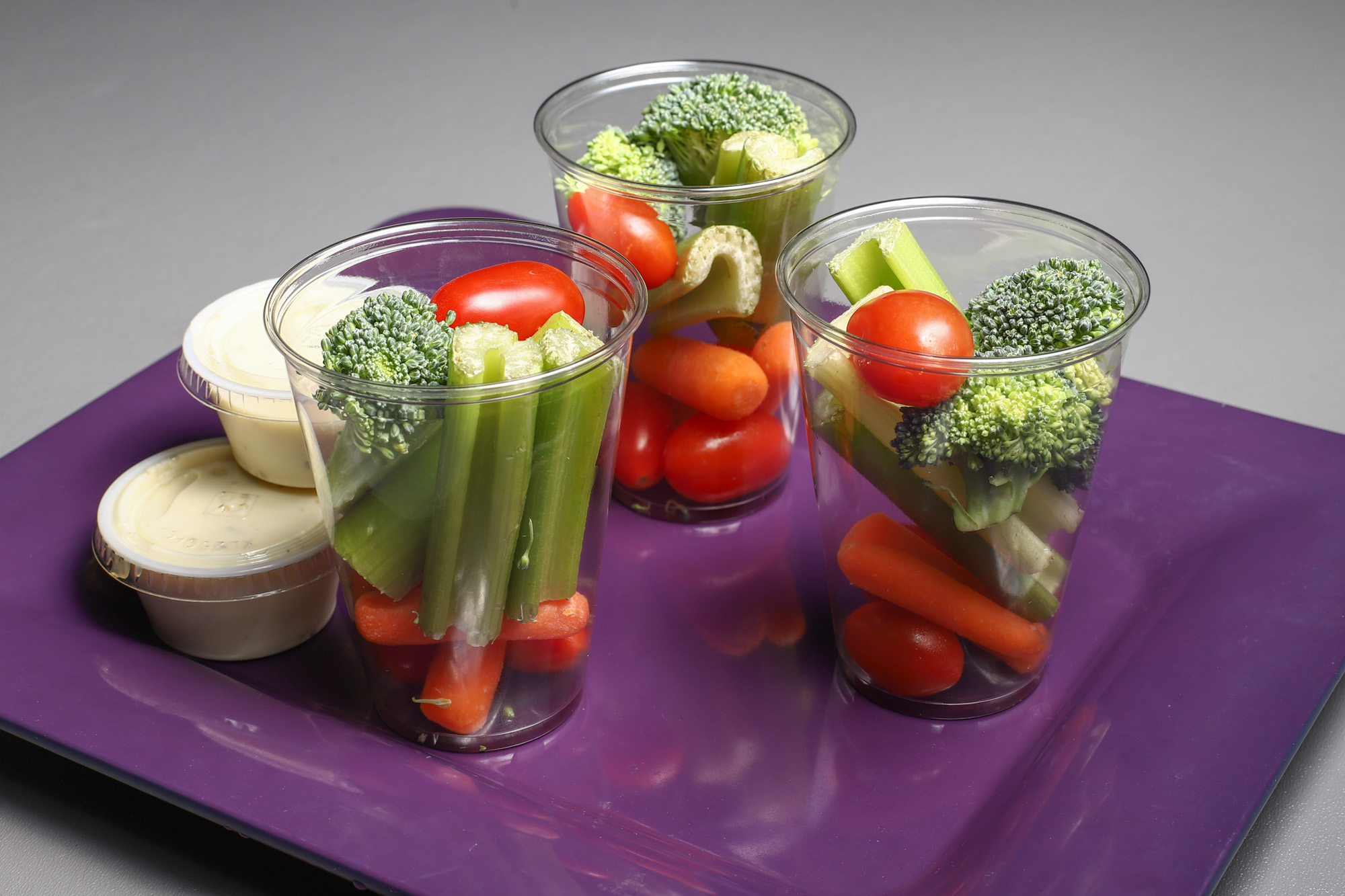 veggie cups Kingpin Lanes